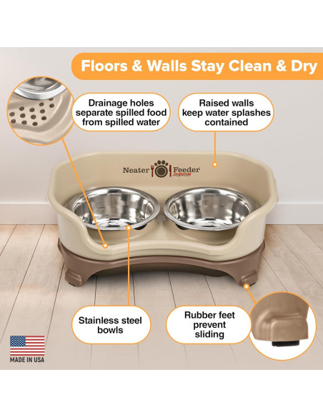 Neater Feeder Cuencos para Perros Pequeños Antiderrames Neater Feeder Cuencos para Perros Pequeños Antiderrames