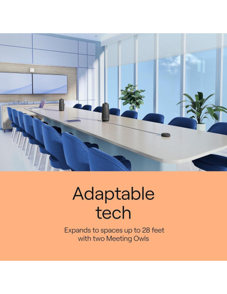 Cámara de Conferencia 360 Meeting Owl 4+ 4K con Micrófono y Altavoz Cámara de Conferencia 360 Meeting Owl 4+ 4K con Micrófono y Altavoz
