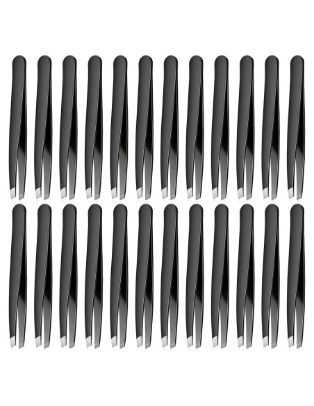 Juego de 24 Pinzas de Precisión Mudder de Acero Inoxidable Juego de 24 Pinzas de Precisión Mudder de Acero Inoxidable