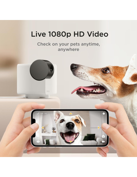 Petcube Cam 360 Paquete de 2 Cámaras WiFi HD 1080p Petcube Cam 360 Paquete de 2 Cámaras WiFi HD 1080p