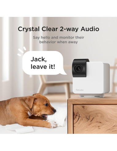Petcube Cam 360 Paquete de 2 Cámaras WiFi HD 1080p