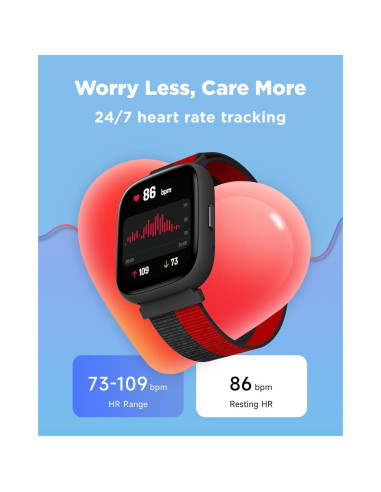 Reloj Inteligente BIGGERFIVE BW02 para Niños 1.8" IP68