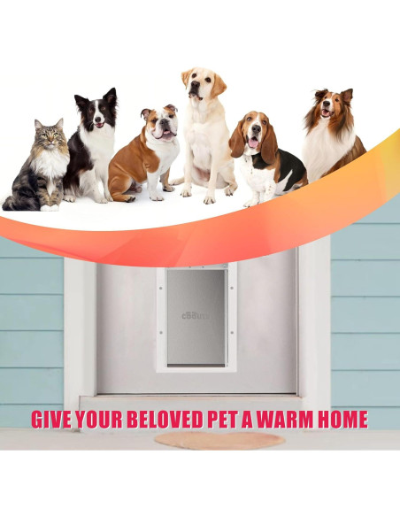 Aletas de Puerta para Mascotas PetSafe Grande 40,6 x 22,9 cm Aletas de Puerta para Mascotas PetSafe Grande 40,6 x 22,9 cm