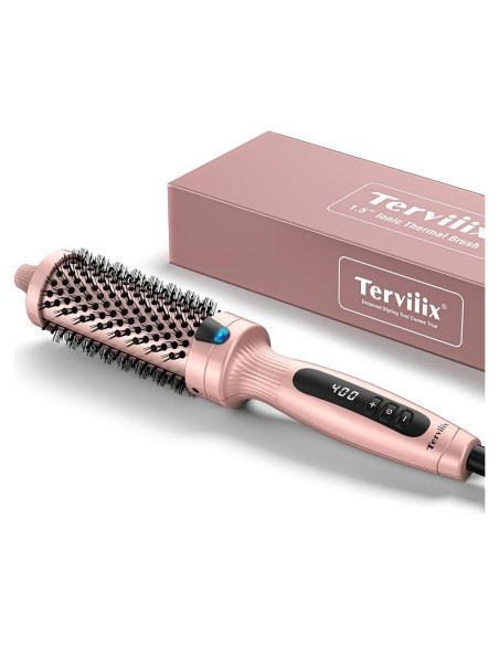 Cepillo Térmico Terviiix 2 en 1 3.81 cm Cerámica Turmalina Cepillo Térmico Terviiix 2 en 1 3.81 cm Cerámica Turmalina