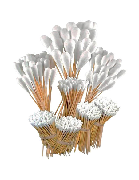 Bastones de Algodón GRIP 325 pcs - Súper Absorbentes y Bajo Pelusa Bastones de Algodón GRIP 325 pcs - Súper Absorbentes y Bajo Pelusa