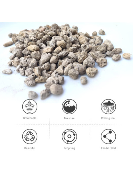 Pómez Orgánica MDPQT para Bonsái 100% Natural 3 Galones Pómez Orgánica MDPQT para Bonsái 100% Natural 3 Galones