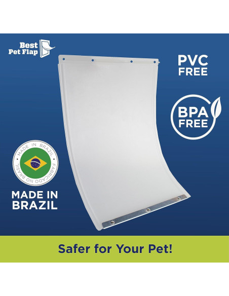 Puerta para Perros XL Mejor Aleta RFXLN 26.67x38.10cm Puerta para Perros XL Mejor Aleta RFXLN 26.67x38.10cm