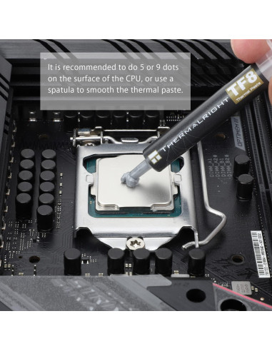 Pasta Térmica Thermalright TF8 2g 13.8W/m.k para CPU/GPU