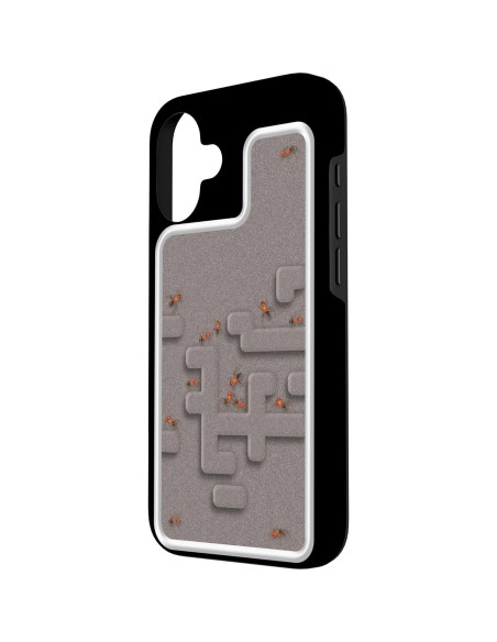 Funda Protectora Divertida para iPhone 16 - Hormigas Funda Protectora Divertida para iPhone 16 - Hormigas