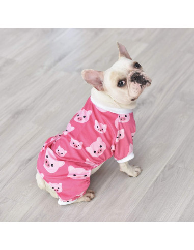 Pijamas de Navidad para Perros CuteBone XX-Large Rosa