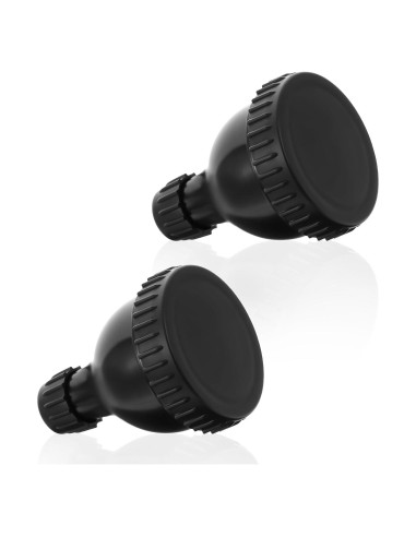 Contenedor de Polvo de Proteína Xinjoduz 50ml 2 Piezas Negro