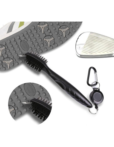 Toalla de Golf Aebor Microfibra Tri-fold + Cepillo Limpiador