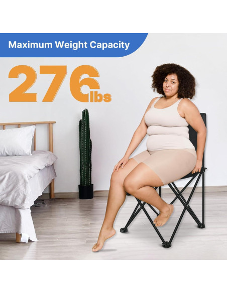 Silla de Sauna Plegable TOREAD para Adultos, Ligera y Compacta Silla de Sauna Plegable TOREAD para Adultos, Ligera y Compacta