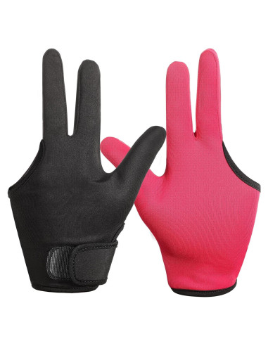 Geyoga Guantes Resistentes al Calor 3 Dedos para Estilismo
