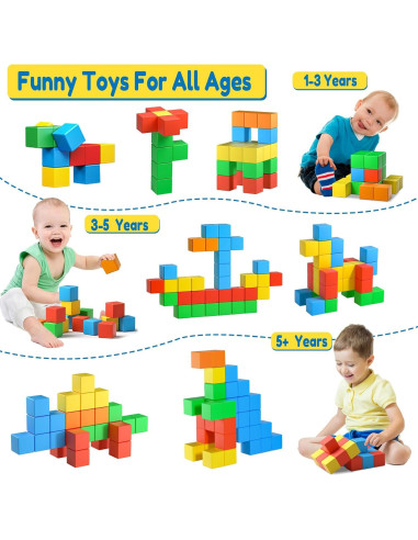 Bloques Magnéticos Feoxialy 32pcs 3,61 cm Juguetes Niños