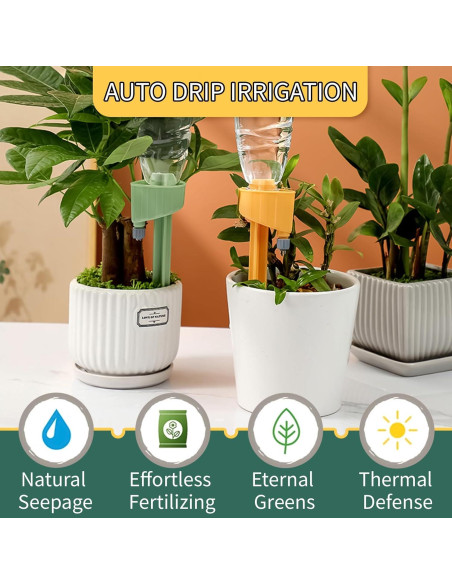 12 Picos de Autorriego Ajustables para Plantas - Riego Automático 12 Picos de Autorriego Ajustables para Plantas - Riego Automático