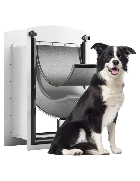 Puerta para Perros Aiday Grande para Pared con 3 Flaps Puerta para Perros Aiday Grande para Pared con 3 Flaps