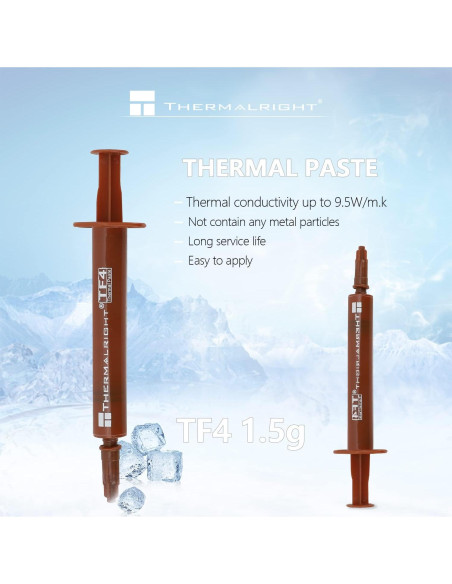 Pasta Térmica Thermalright TF4 1.5g Alta Conductividad Pasta Térmica Thermalright TF4 1.5g Alta Conductividad