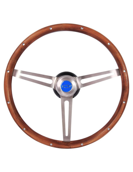 Volante Grant Clásico GM 38 cm Madera Nogal 3 Radios Volante Grant Clásico GM 38 cm Madera Nogal 3 Radios