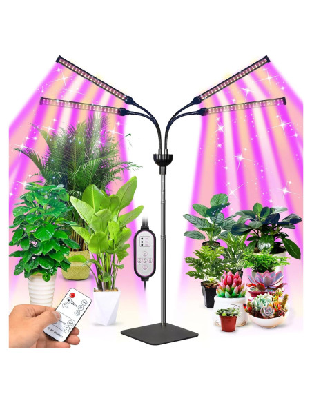 Luz de Crecimiento para Plantas LESHZHEN 4 en 1 Ajustable Luz de Crecimiento para Plantas LESHZHEN 4 en 1 Ajustable