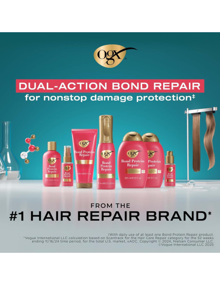 Champú Reparador y Protector OGX Bond Protein 384 ml