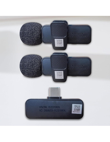Micrófono Lavalier Inalámbrico BOYA BY V20 para Smartphone