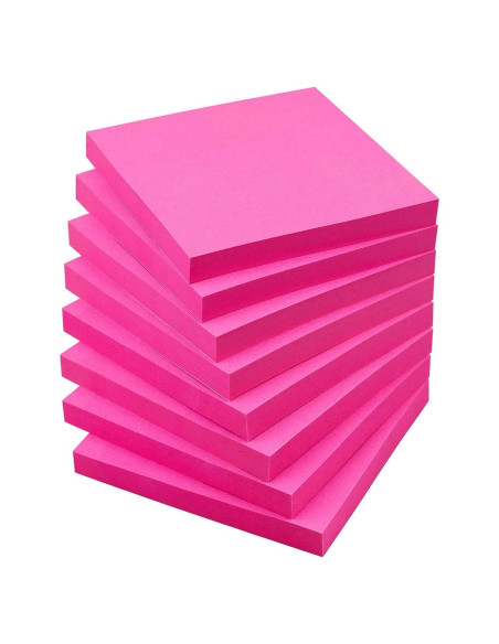 Notas Adhesivas 7.62x7.62 cm Lobo Oriental 8 Paquetes 80 Hojas Notas Adhesivas 7.62x7.62 cm Lobo Oriental 8 Paquetes 80 Hojas