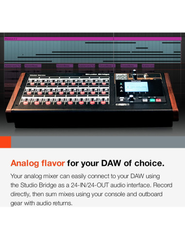 TASCAM Studio Bridge Grabador Multicanal 24 Canales USB