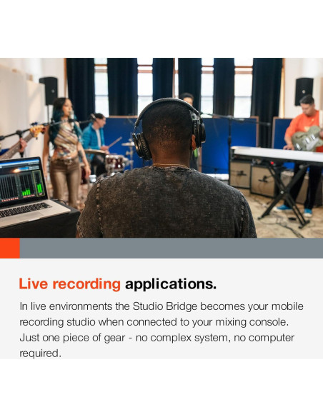 TASCAM Studio Bridge Grabador Multicanal 24 Canales USB TASCAM Studio Bridge Grabador Multicanal 24 Canales USB