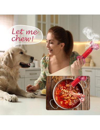 Juguete para Perros Apasiri Resistente Nylon y Caucho 20cm