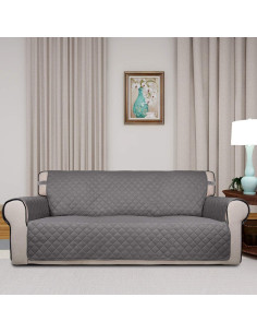 Funda de Sofá Reversible PureFit Gris Claro 1,24 kg 2
