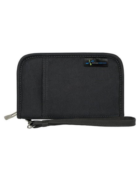 Funda para Suministros Diabéticos Sugar Medical | Negro Funda para Suministros Diabéticos Sugar Medical | Negro