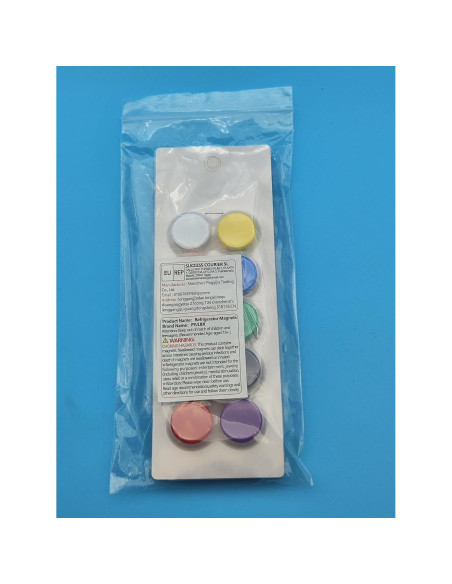 Imanes de Nevera PYJLBX 20 Piezas Multicolor Redondos Imanes de Nevera PYJLBX 20 Piezas Multicolor Redondos