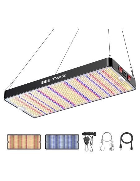 Luz de Cultivo LED BESTVA DC4000 Espectro Completo 400W Luz de Cultivo LED BESTVA DC4000 Espectro Completo 400W