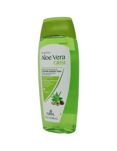 Champú Grisi Aloe Vera Hidratante 400 ml - Paquete de 2