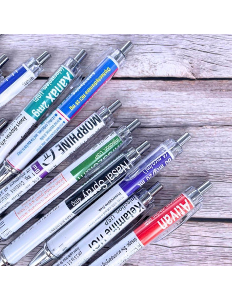 Bolígrafos Farmacéuticos YJ PREMIUMS 12 Pcs Multicolor Bolígrafos Farmacéuticos YJ PREMIUMS 12 Pcs Multicolor