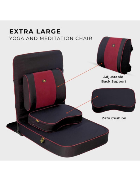 Silla de Meditación Extra Grande Friends Of Meditation - Negro Silla de Meditación Extra Grande Friends Of Meditation - Negro