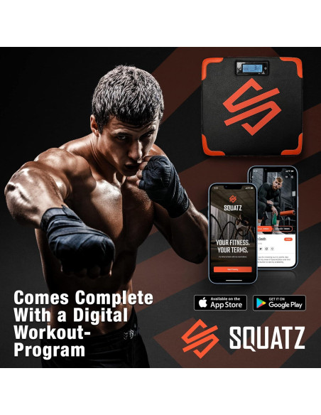 Esteras de Boxeo SQUATZ con Contador Digital 299 kg Esteras de Boxeo SQUATZ con Contador Digital 299 kg