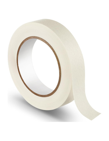Cinta de Etiquetado Motipuns 2.5 cm x 50 m Blanca Removible