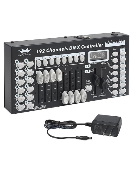 Controlador DMX 192CH DMX-M192 para Iluminación Escénica Controlador DMX 192CH DMX-M192 para Iluminación Escénica