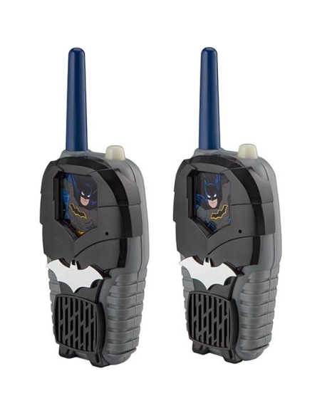 Walkie Talkies Batman eKids para Niños Sin Estática 152m Walkie Talkies Batman eKids para Niños Sin Estática 152m