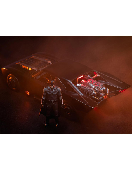 Juguete Jada Toys Batmóvil 1:18 con Luces y Figura Juguete Jada Toys Batmóvil 1:18 con Luces y Figura