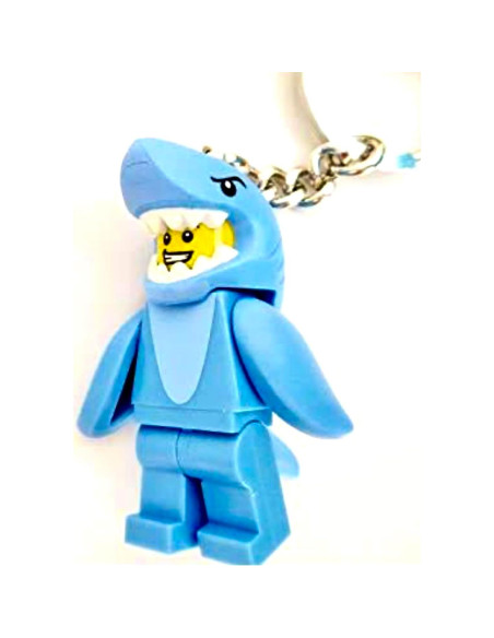 Llave de traje tiburón LEGO 853666 Azul 10x5 cm Llave de traje tiburón LEGO 853666 Azul 10x5 cm