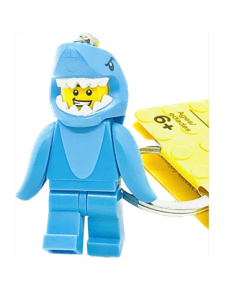 Llave de traje tiburón LEGO 853666 Azul 10x5 cm Llave de traje tiburón LEGO 853666 Azul 10x5 cm