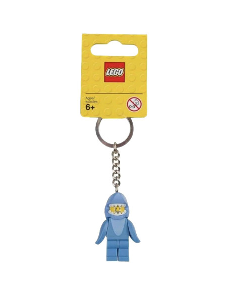 Llave de traje tiburón LEGO 853666 Azul 10x5 cm Llave de traje tiburón LEGO 853666 Azul 10x5 cm
