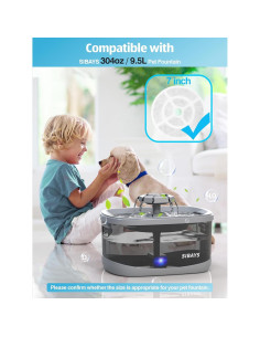 Filtros de Carbón Activado SIBAYS 6 Piezas 18CM para Mascotas 2