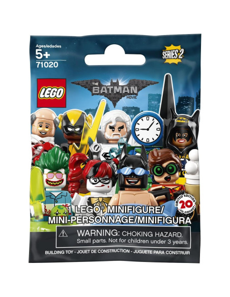 LEGO Minifigura Batman Serie 2 - 20 personajes coleccionables LEGO Minifigura Batman Serie 2 - 20 personajes coleccionables