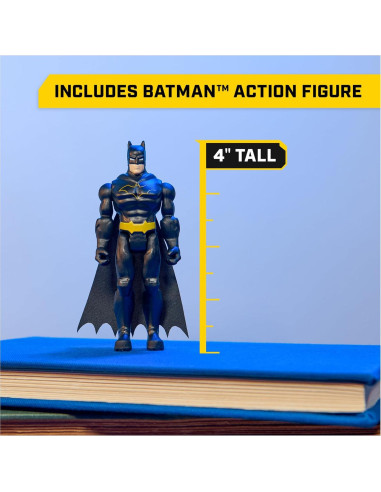 Coche RC Batmobile Spin Master 30 cm con figura de Batman
