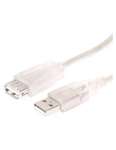 Cable de Extensión USB 2.0 3m USBGear Tipo-A Macho a Hembra