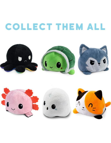 Peluche Reversible TeeTurtle Aggretsuko 10 cm Suave